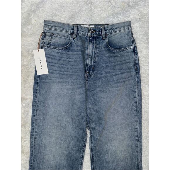NWT Slvrlake 100% Cotton Straight Leg London Jeans Size 31 - Picture 2 of 9